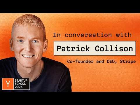 Patrick Collison: Is AI Breaking the Lean Startup Playbook?