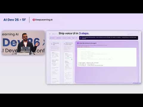 AI Dev 26 x SF | Ashwyn Sharma: Every App Needs a Voice UI. Here's How to Build It