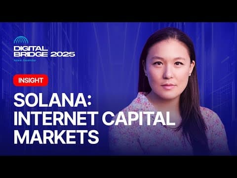 Solana: Интернет капинал нарықтары