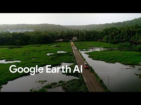 Transforming planetary data into actionable intelligence l Google Earth AI