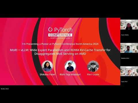 MoRI + vLLM: Wide Expert Parallelism and RDMA KV-Cache Transfer for Disaggregated MoE Serving on AMD