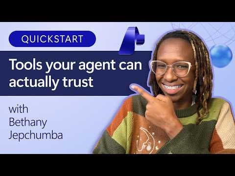 Tools your agent can actually trust