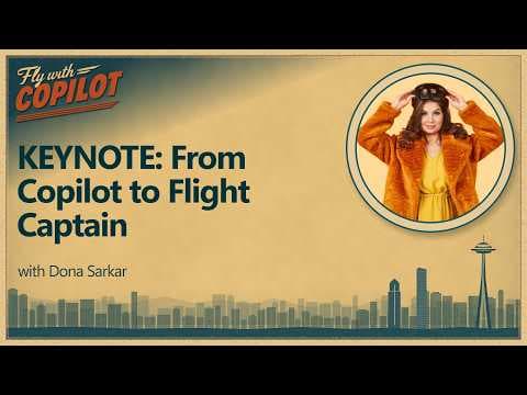 KEYNOTE: From Copilot to Flight Captain