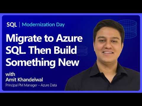 Migrate to Azure SQL. Then Build Something New