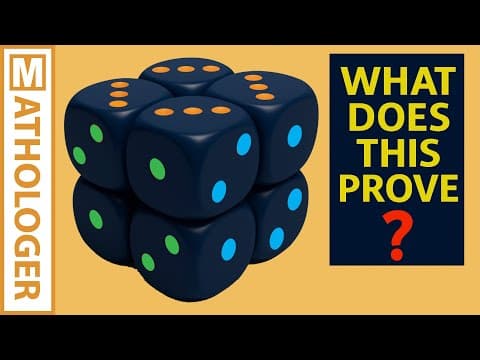 I Built an Original One-Glance Proof from Dice
