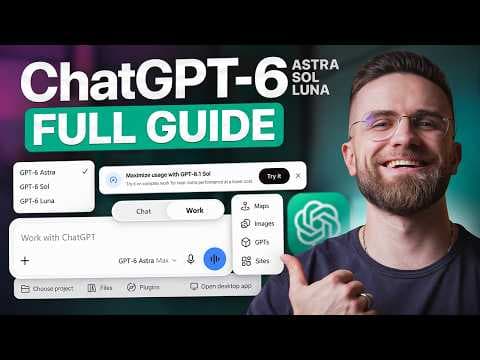 ULTIMATE ChatGPT Guide: How to Use ChatGPT-6 For Beginners in 2026