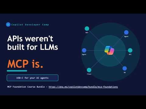 APIs weren't built for LLMs. MCP is.