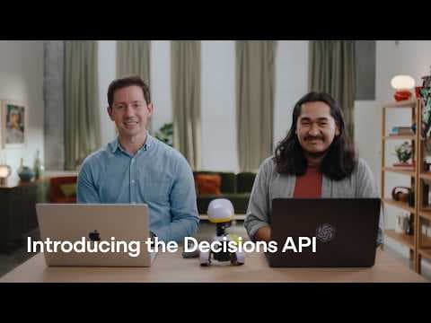 Introducing the Decisions API