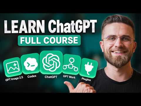 FULL ChatGPT Course for Beginners in 2026! (Become a PRO!)