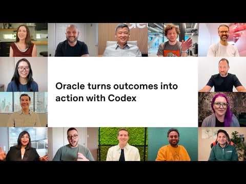How Oracle Uses Codex to Help Business Users Get Answers