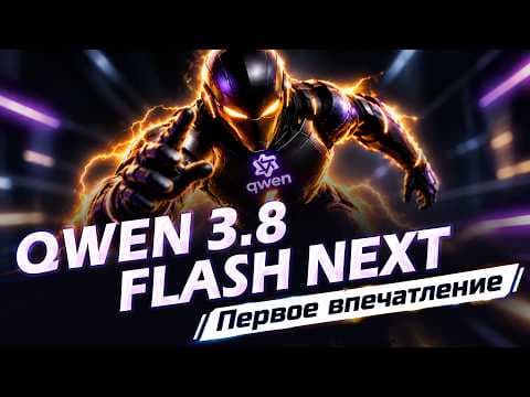 Qwen 3.8 Flash Next . Пишем с ним систему умной техподдержки