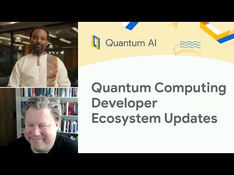 Quantum computing developer ecosystem updates