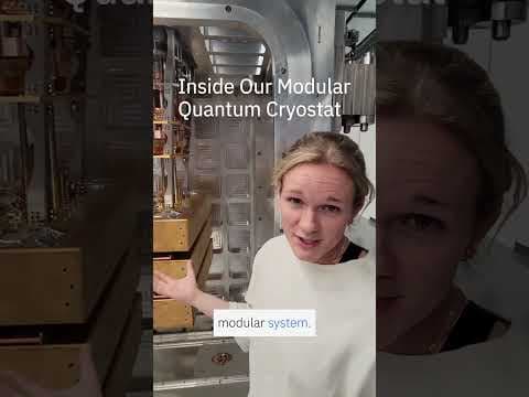 Inside an IBM Quantum Cryostat | Behind the Scenes
