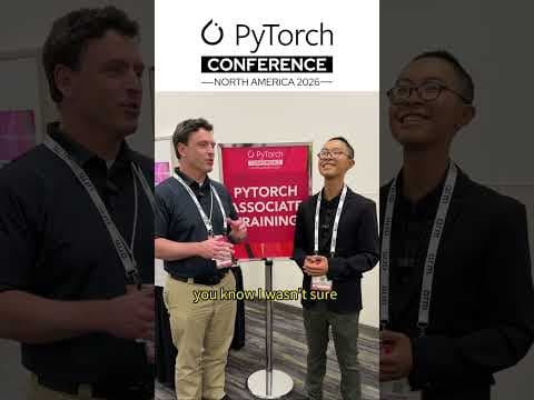 Testimonials from the PyTorch Associate Training Workshop at PyTorch Conference North America 2026