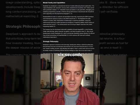 DeepSeek БЕЗУМНО быстр