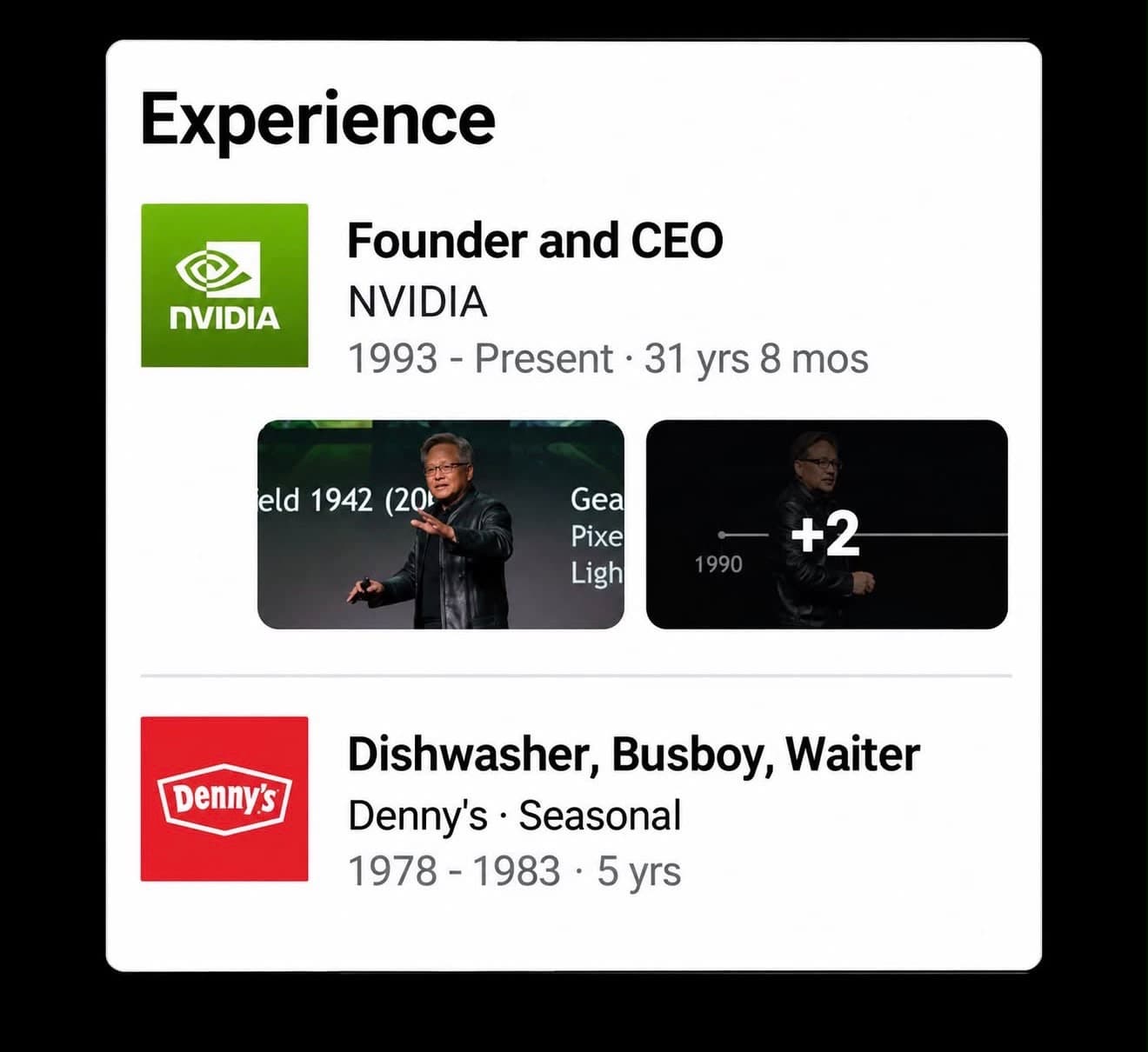 До NVIDIA Дженсен Хуанг мыл посуду: как работа в Denny’s помогла ему построить технологическую империю
