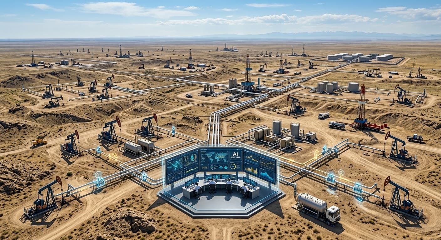 ИИ поможет добыть дополнительные 2,9 млн тонн нефти на 12 месторождениях Казахстана