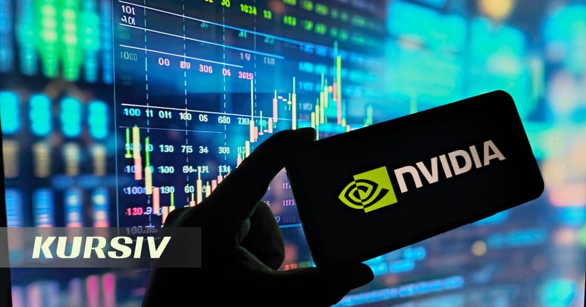 Акции Nvidia и других AI-компаний резко упали на фоне опасений вокруг ИИ