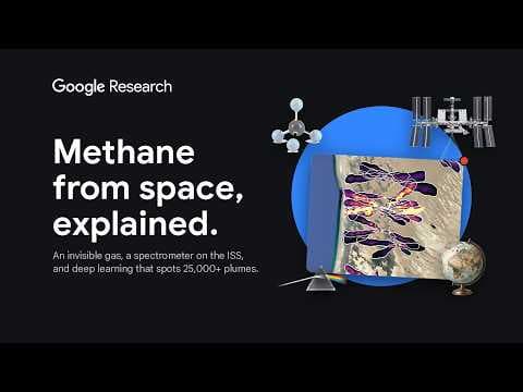 AI көмегімен ғарыштан метан шлейфтерін картаға түсіру | Google Research