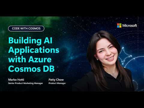 使用 Cosmos 进行编码:使用 Azure Cosmos DB 构建 AI 应用程序