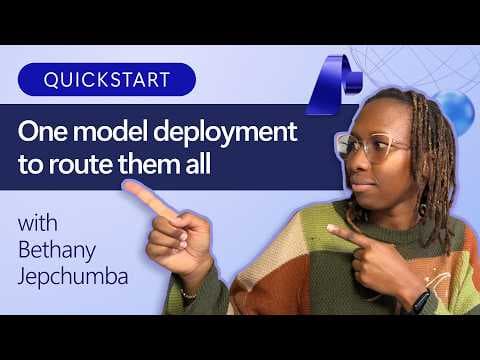 One model deployment to route them all