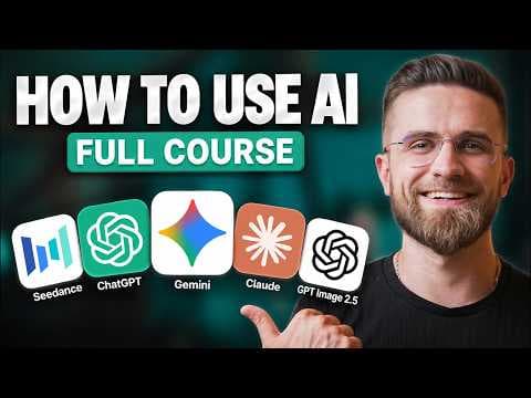 FULL AI Course: How to Use AI for Beginners in 2026! (Become a PRO!)