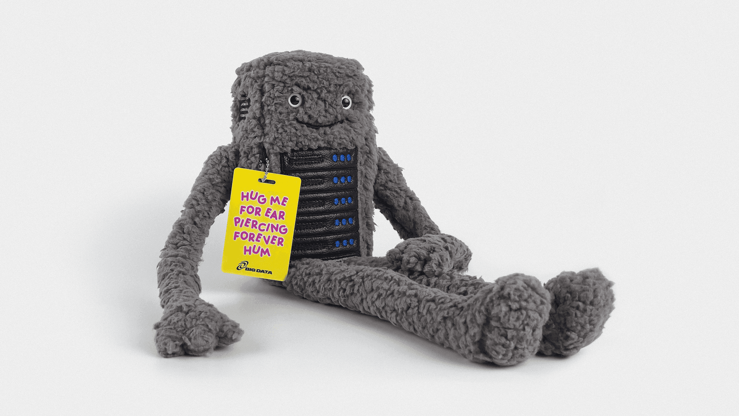 Adopt This Data Center Plushie and Hear Its Piercing Scream