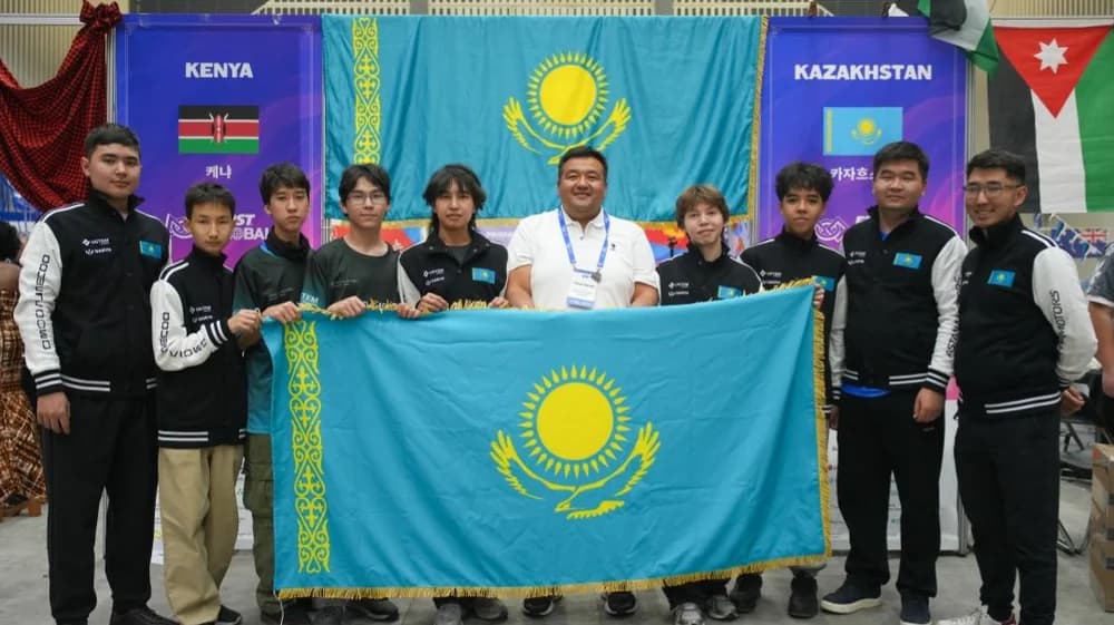 Казахстан вошел в топ-4 чемпионата мира по робототехнике среди 185 стран