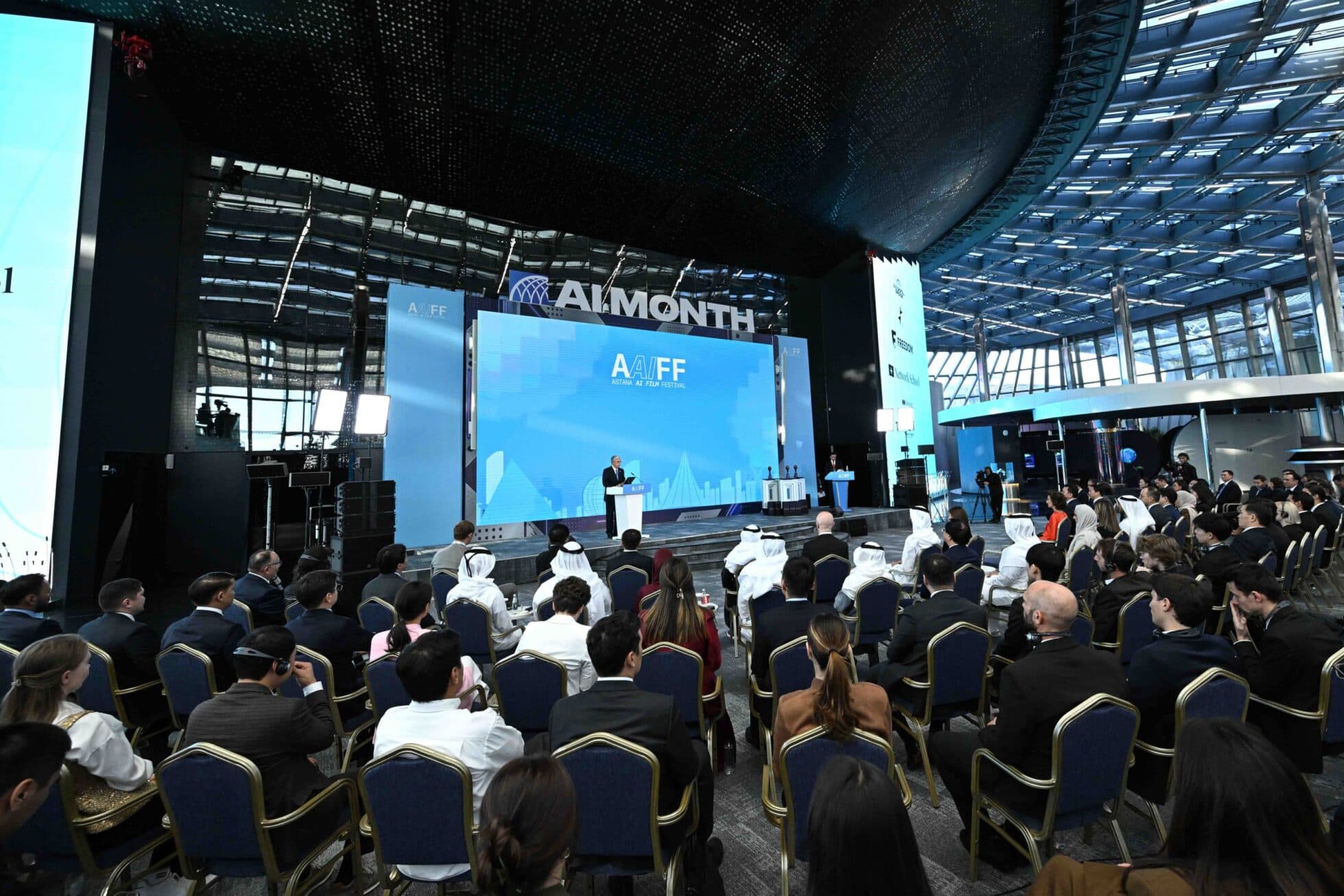 Astana AI кинофестивалінің ашылуында кино, технология және бизнес сарапшылары сөз сөйледі