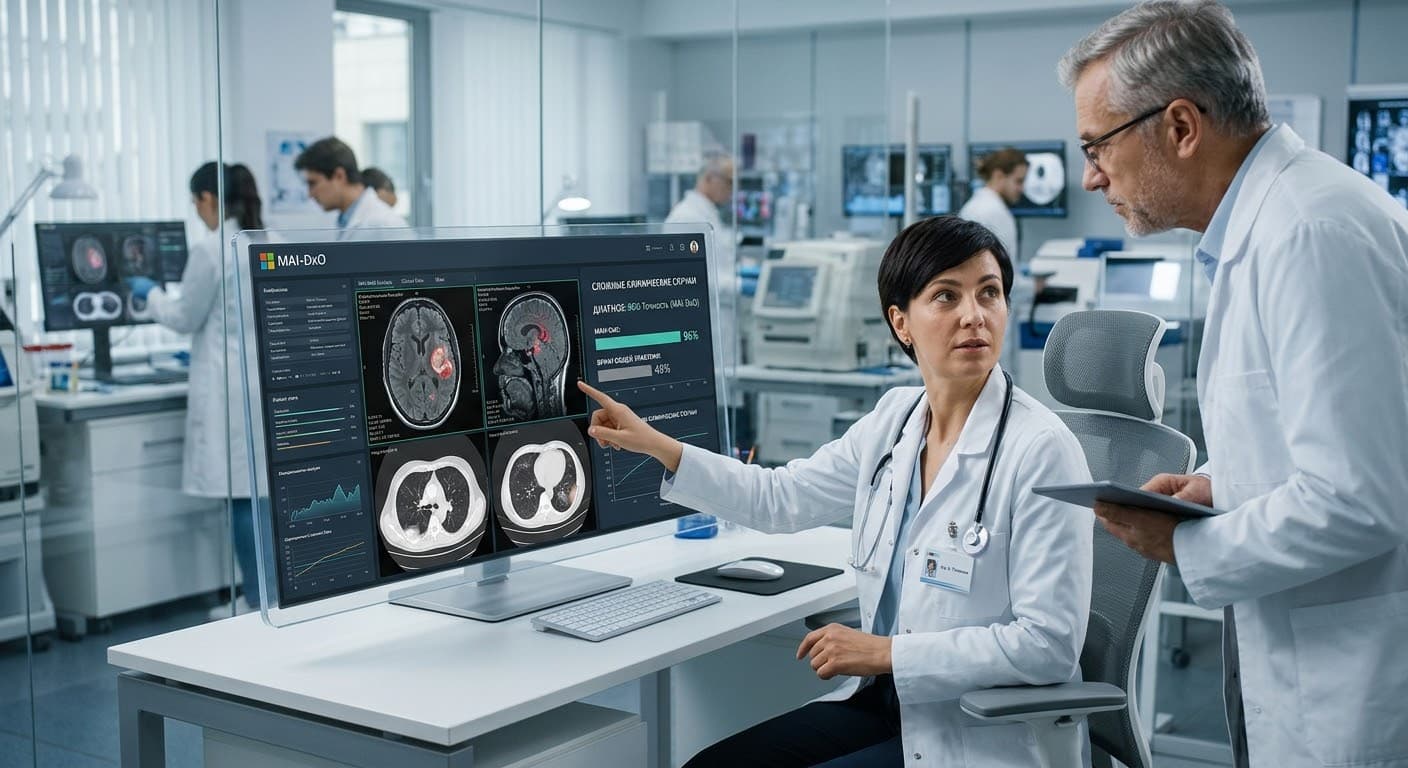 Microsoft's MAI-DxO system diagnoses complex diseases more accurately than doctors